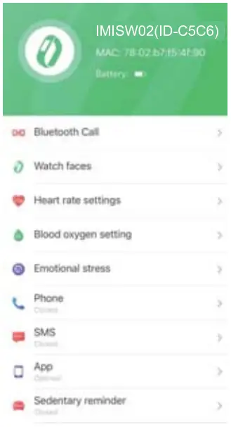 imilab W02 Smart Watch - devices