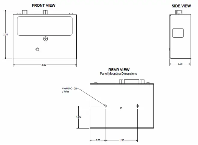 OMEGA FLSW3400A Optical Sensor Switch - APPENDIX 2