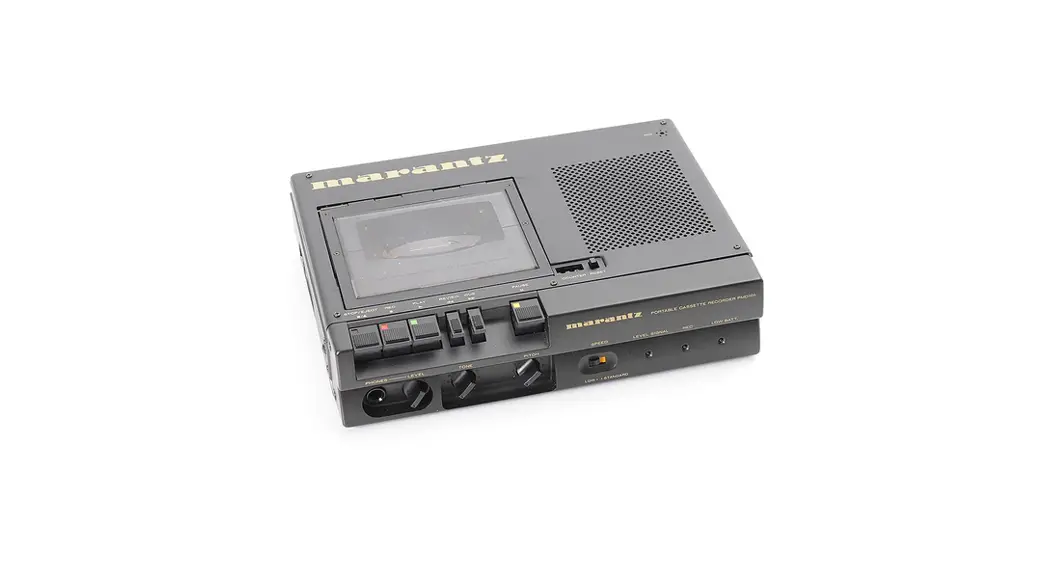 Marantz Pmd101 Portable Cassette Recorder User Guide Marantz Pmd101 Portable Cassette Recorder User Guide