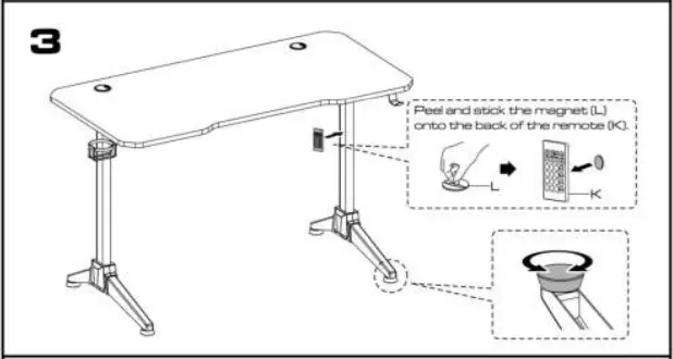 VONYX-DB20-Studio-and-Gaming-Table-with-RGB-Lighting-FIG-4