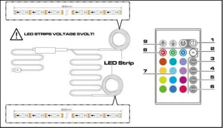 VONYX-DB20-Studio-and-Gaming-Table-with-RGB-Lighting-FIG-6