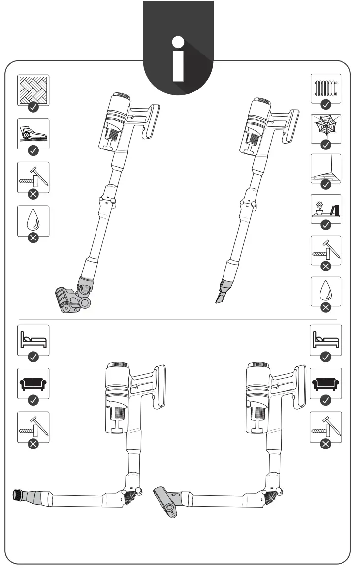 Hisense HVC6464A Cordless Vacuum Cleaner - fig 3