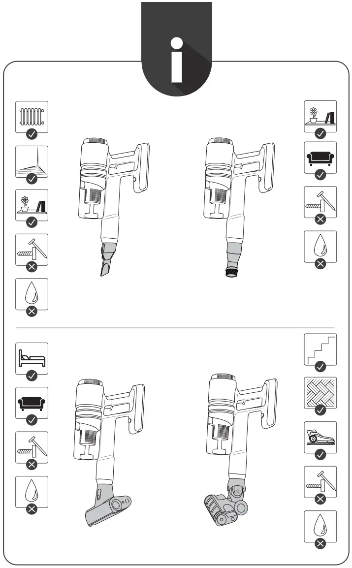 Hisense HVC6464A Cordless Vacuum Cleaner - fig 4