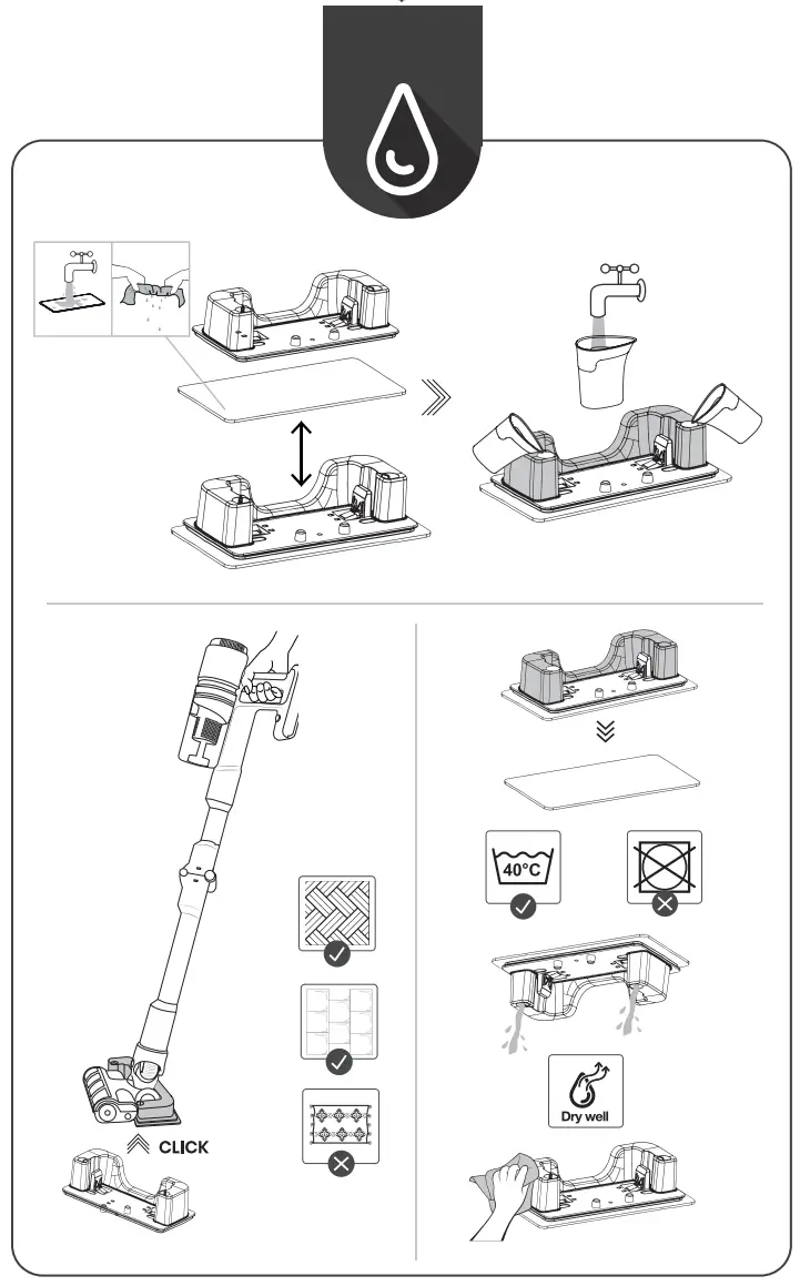 Hisense HVC6464A Cordless Vacuum Cleaner - fig 6