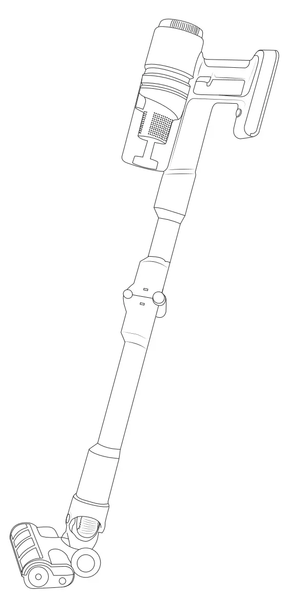 Hisense HVC6464A Cordless Vacuum Cleaner