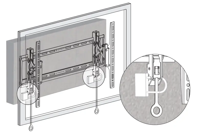 GABOR Wall Mount - Locking the Mount