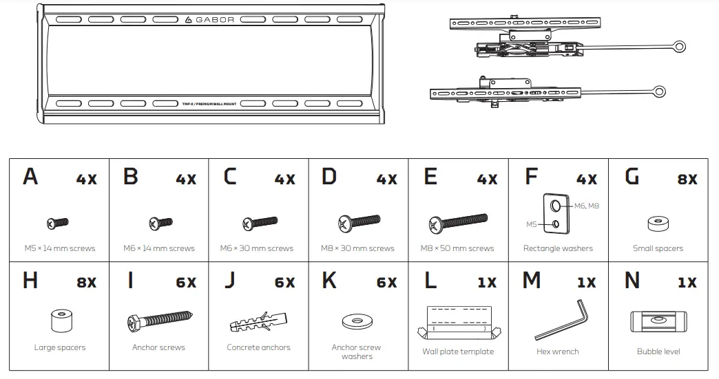 GABOR Wall Mount - Overview