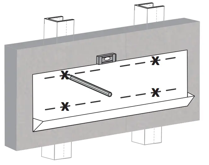 GABOR Wall Mount - anchor screws
