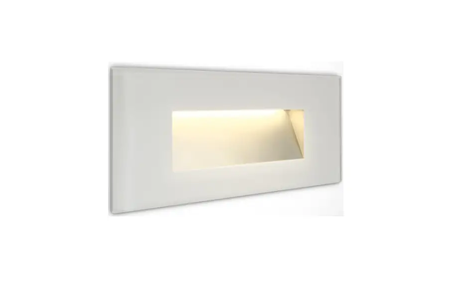 One Light 68076a 4w Glass Smd Led Recessed Wall Light Instruction Manual