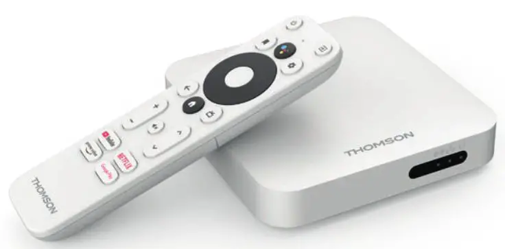 THOMSON THA100 4K Android TV Box Streaming Box - Cover