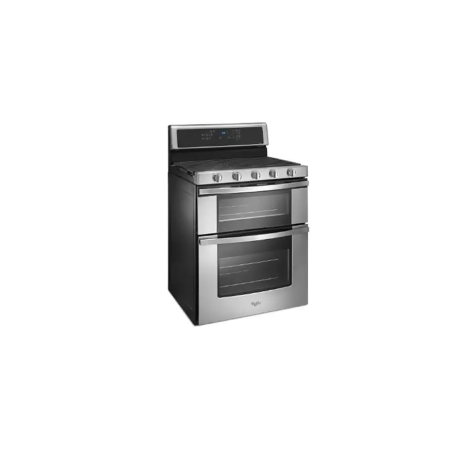 Whirlpool Wgg555sobs Freestanding Gas Range With Double Ovens User Guide