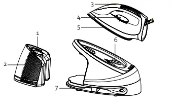 DOMO-DO7113S-Iron-With-Steam-Generator-fig-1