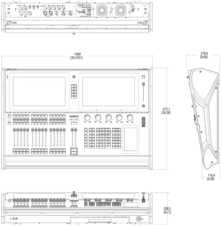 Vari-Lite NEO X15 Launches X-Series Console Designed for Both Theatrical-FIG5