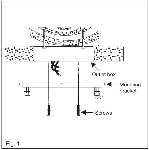 HINKLEY 58 Inch INDY Flush Celling Fan - Figure 3