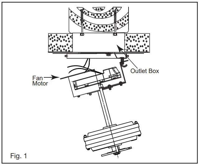 HINKLEY 58 Inch INDY Flush Celling Fan - Figure 4