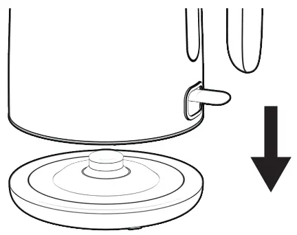 Galanz GLKE17RDRM15 8 Cup Retro Blue Corded Electric Kettle - Figure 4