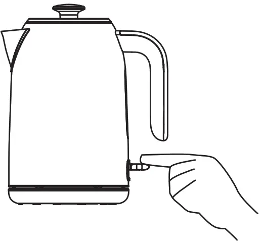 Galanz GLKE17RDRM15 8 Cup Retro Blue Corded Electric Kettle - Figure 6