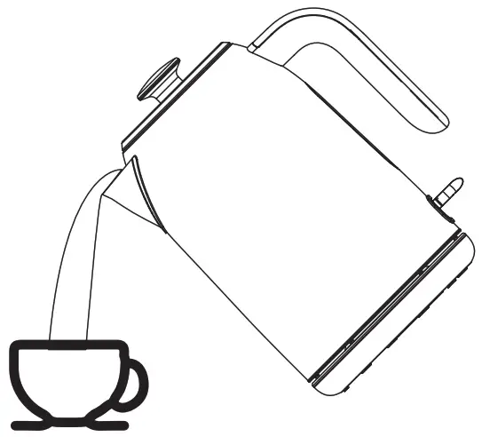 Galanz GLKE17RDRM15 8 Cup Retro Blue Corded Electric Kettle - Figure 9