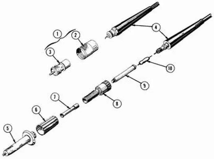 Tektronix P6006 Tube Amplifier Test Oscilloscope Probe - Figure 19