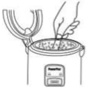 PowerPac PPRC42-SS Stainless Steel Pot - Cook Porridge