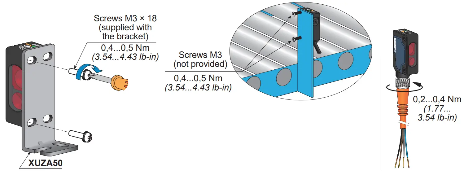 Telemecanique XUM4ANXBM8 Photo Electric Sensors - fig 3