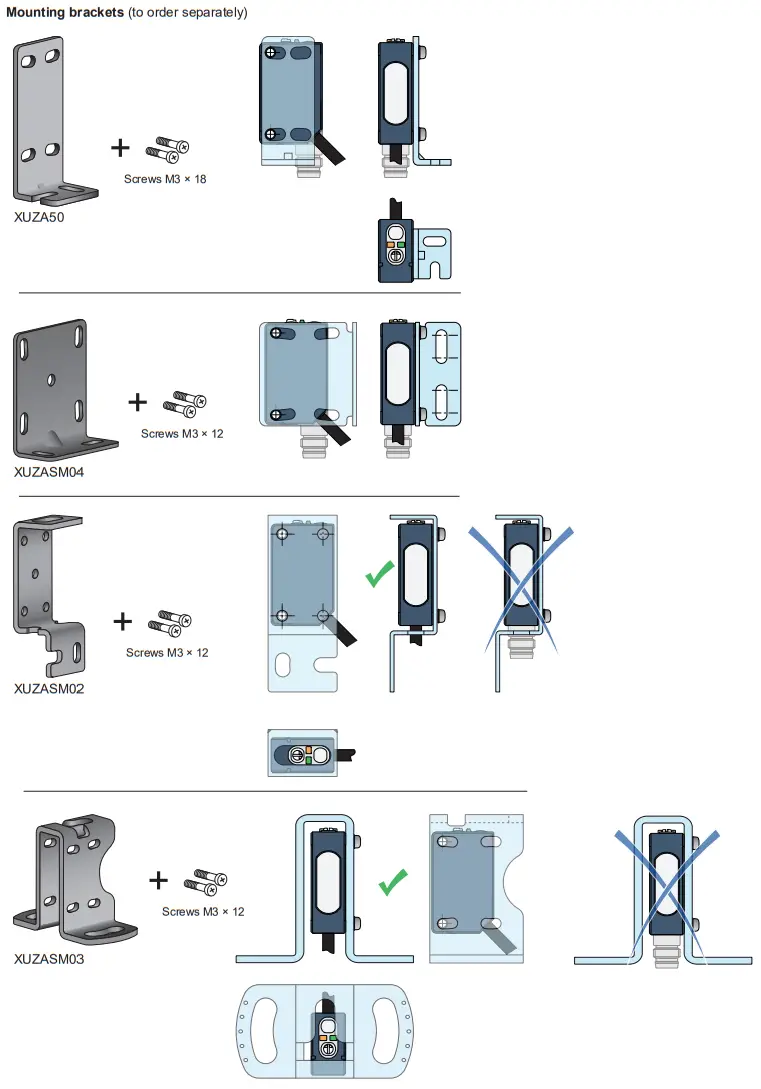 Telemecanique XUM4ANXBM8 Photo Electric Sensors - fig 8