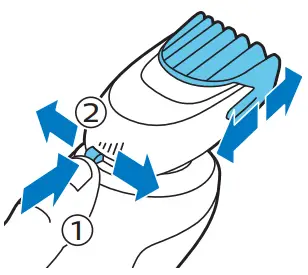 PHILIPS SP9870 Prestige Wet & Dry Electric Shaver - fig 30