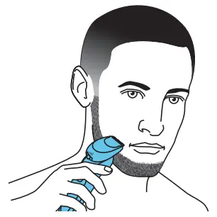 PHILIPS SP9870 Prestige Wet & Dry Electric Shaver - fig 33