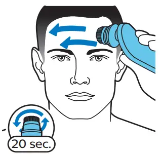 PHILIPS SP9870 Prestige Wet & Dry Electric Shaver - fig 39