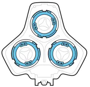 PHILIPS SP9870 Prestige Wet & Dry Electric Shaver - fig 55