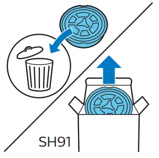 PHILIPS SP9870 Prestige Wet & Dry Electric Shaver - fig 69