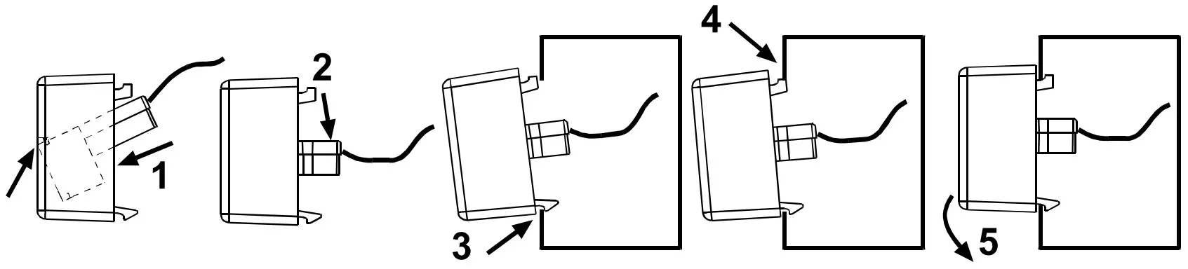pan CFFPE3 Mini Com Furniture Faceplate - FIGURE 1