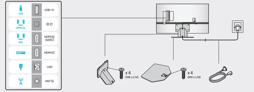 SAMSUNG 55QN8B 55 Inch Class Neo QLED 4K LED Smart TV. 1