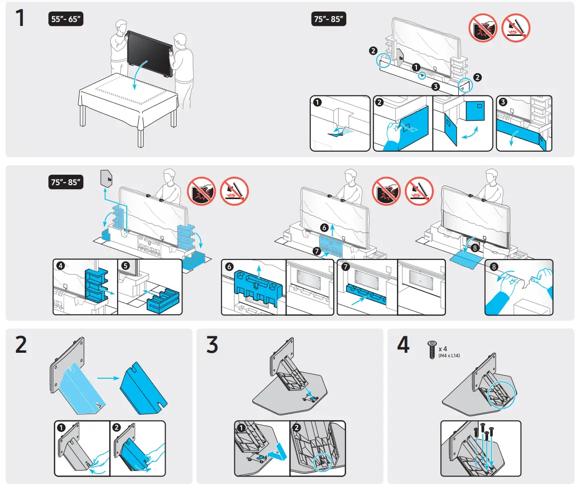 SAMSUNG 55QN8B 55 Inch Class Neo QLED 4K LED Smart TV. 2