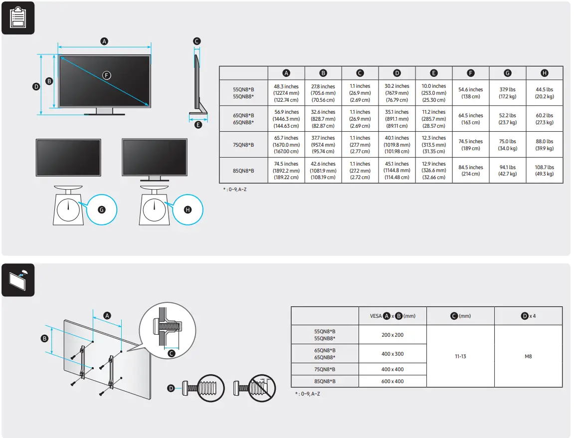 SAMSUNG 55QN8B 55 Inch Class Neo QLED 4K LED Smart TV. 5