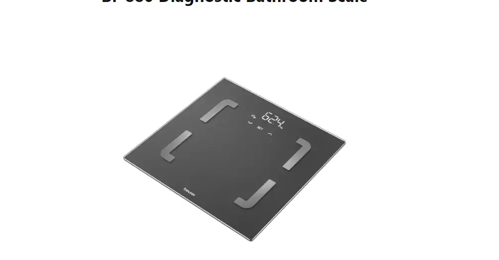 Beurres Bf 880 Diagnostic Bathroom Scale Instruction Manual Beurres Bf 880 Diagnostic Bathroom Scale Instruction Manual