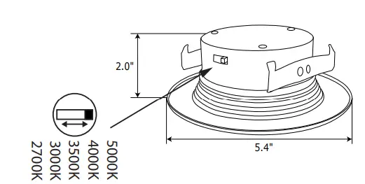 Maxxima-MRL-410205-Switchable-White-Round-Dimmable-Recessed-Downlight-fig-1
