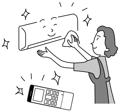 HITACHI RAK SJ24HNV Mini Split Air Conditioner - Figure 24