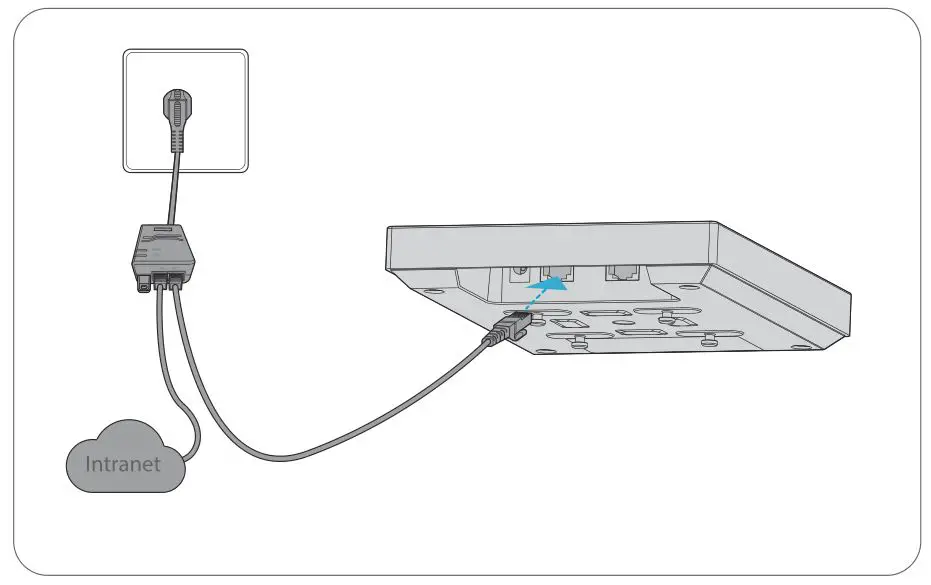 FS AP-N505L Enterprise Wi-Fi 6 Access Point - PoE Injector