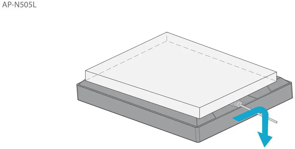 FS AP-N505L Enterprise Wi-Fi 6 Access Point - Removing the AP