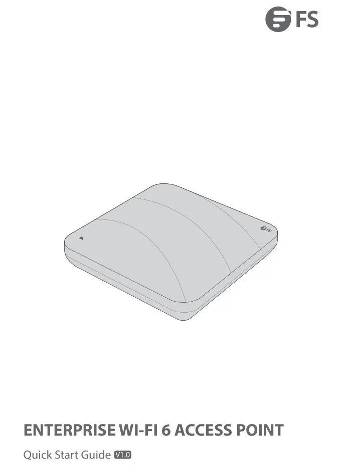 FS AP-N505L Enterprise Wi-Fi 6 Access Point User Guide