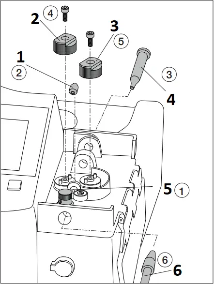 JBC ALE - Changing wheels and blades 2