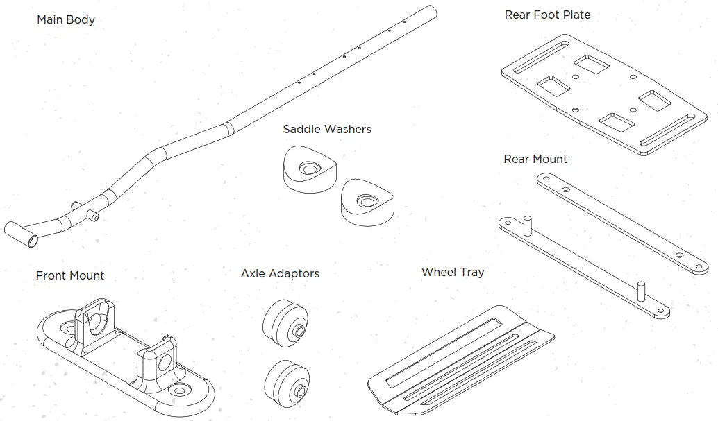 PENDLE Ergorack Roof Mounted Cycle Carrier - Figure 1