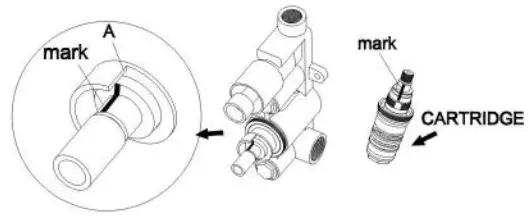 Pura QS-V80290 Concealed Shower Valve - 8