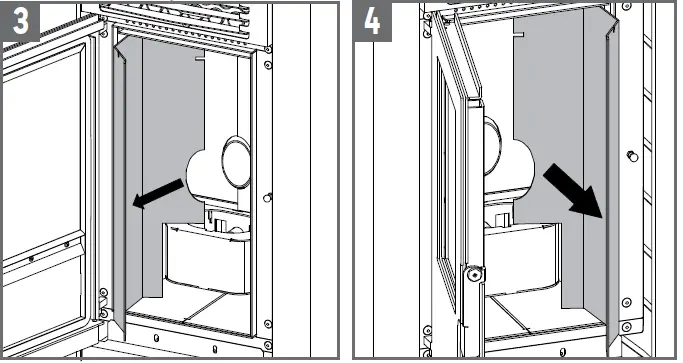 equation L1 OPEN 7kW Pellet Stove 50