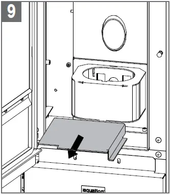 equation L1 OPEN 7kW Pellet Stove 55