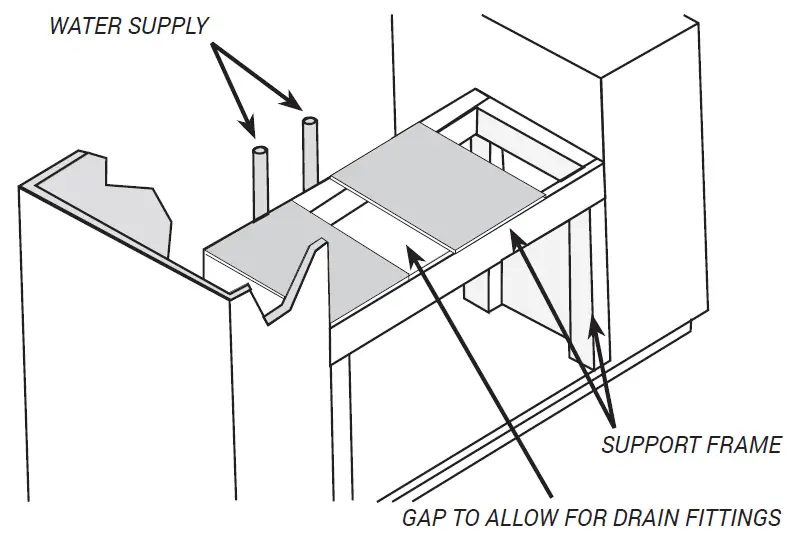 CAHABA CAFC36AFSBKW 36 Inch Single Bowl Farmhouse Workstation 2