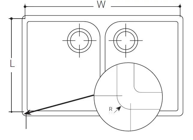 CAHABA CAFC36AFSBKW 36 Inch Single Bowl Farmhouse Workstation 4