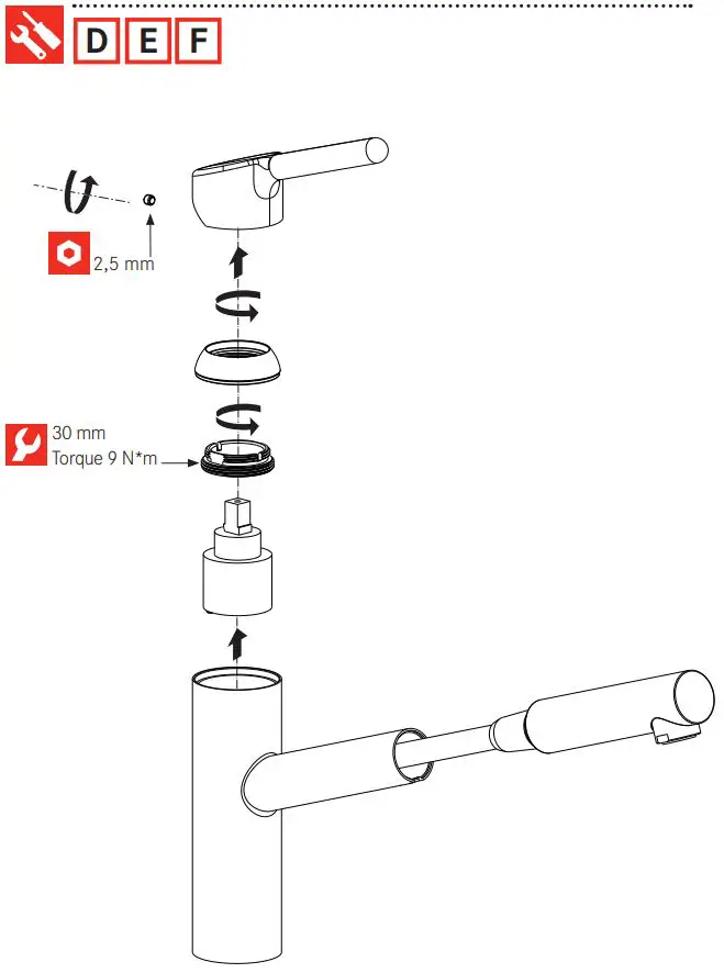 FRANKE FC 3055.094 Orbit Kitchen Faucet Installation Guide - How to use