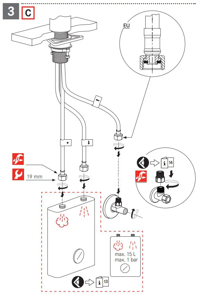 FRANKE FC 3055.094 Orbit Kitchen Faucet Installation Guide - How to use
